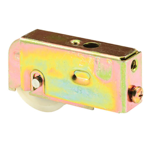 Door Roller For Sliding Doors With Adjustable Plain Back Housing 1.5 Inch Nylon Wheel