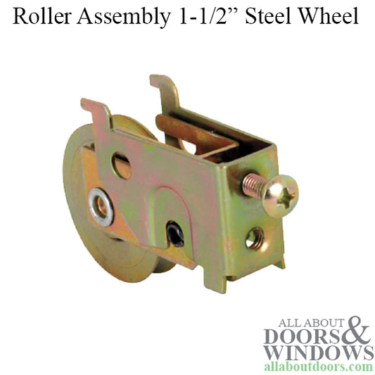 Sliding Door Roller Hook Tab 1.5 Inch Wheel Door Roller