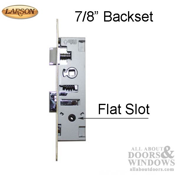 Larson Mortise Lock Body, 7/8 Backset - Choose Color - Larson Mortise Lock Body, 7/8 Backset - Choose Color