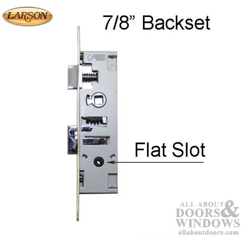 Larson Mortise Lock Body, 7/8 Backset - Choose Color - Larson Mortise Lock Body, 7/8 Backset - Choose Color