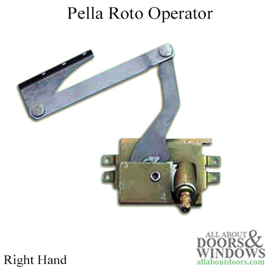 Pella Casement Window Operator Pro Series Roto Right Hand 1993 to 1999