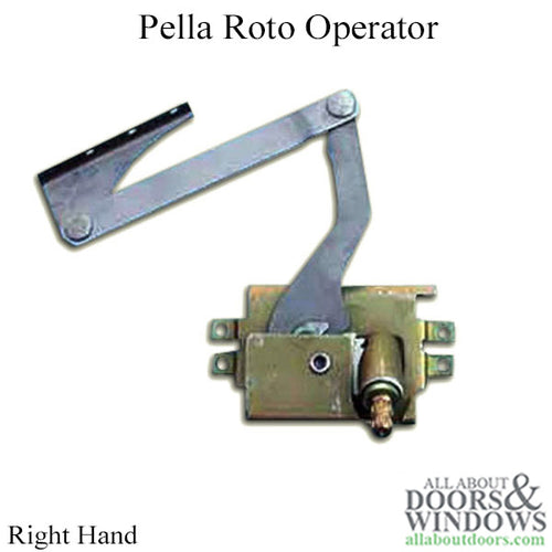 Pella Casement Window Operator Pro Series Roto Right Hand 1993 to 1999 - Pella Casement Window Operator Pro Series Roto Right Hand 1993 to 1999