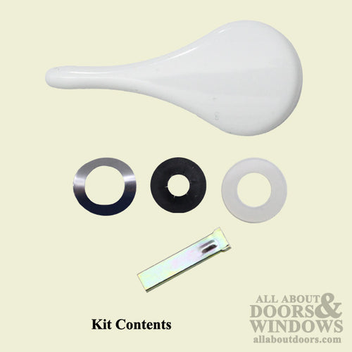 Thumb Turn with Tail Piece Kit - Choose Color - Thumb Turn with Tail Piece Kit - Choose Color