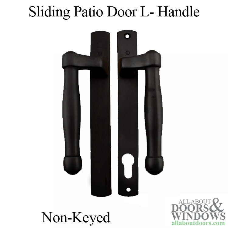 Active, Non-Keyed 574/392 Sliding Patio Door L- Handle - Active, Non-Keyed 574/392 Sliding Patio Door L- Handle