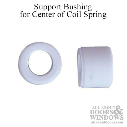 Support bushing for center of coil spring - White - Support bushing for center of coil spring - White