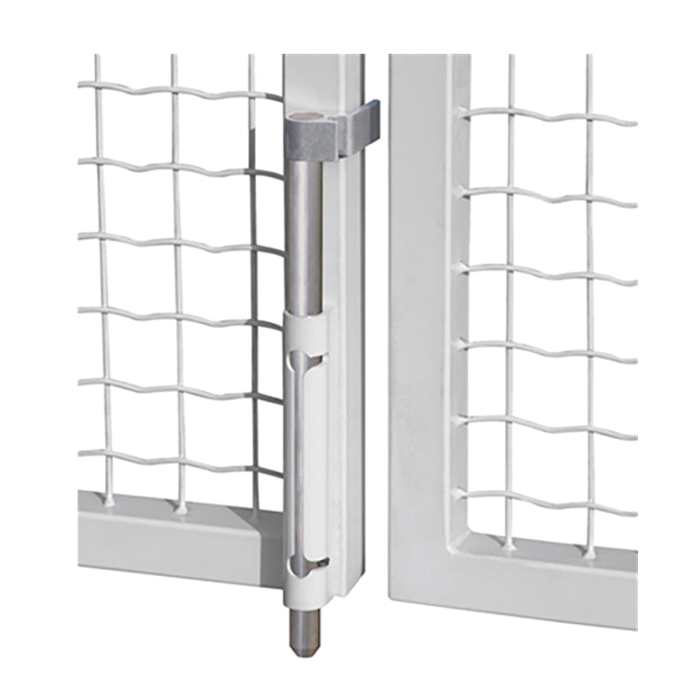 Locinox Surface-Mounted Dropbolt with Hot-Dip Galvanized Bolt - Choose Color/Finish - Locinox Surface-Mounted Dropbolt with Hot-Dip Galvanized Bolt - Choose Color/Finish