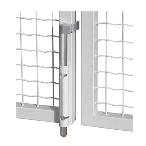 Locinox Surface-Mounted Dropbolt with Hot-Dip Galvanized Bolt - Choose Color/Finish - Locinox Surface-Mounted Dropbolt with Hot-Dip Galvanized Bolt - Choose Color/Finish