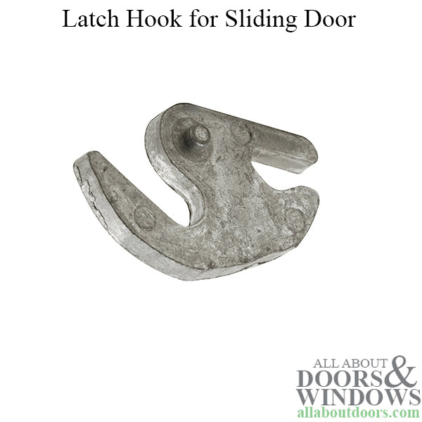 Latch Hook, Sliding Patio Door, 1-1/2-inch, Diecast - Latch Hook, Sliding Patio Door, 1-1/2-inch, Diecast