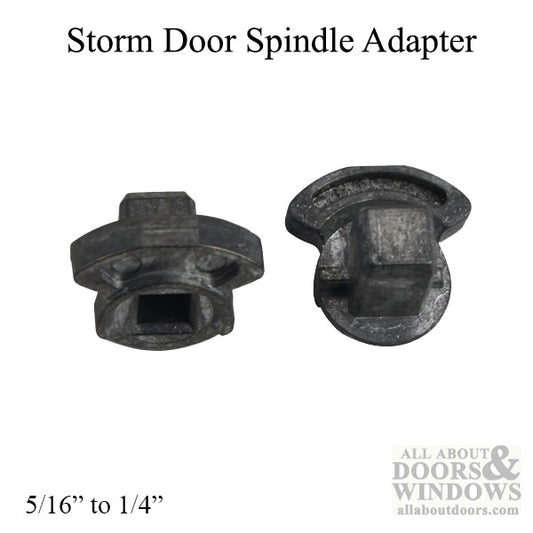 Adapter, Storm Door Spindle 1/4 to 5/16