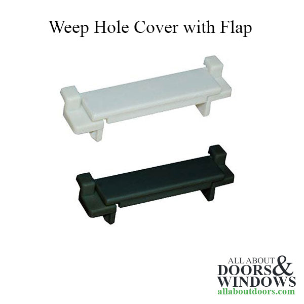 Weep Hole Cover With Flap For Double Hung and Single Hung Windows - Weep Hole Cover With Flap For Double Hung and Single Hung Windows