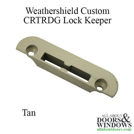 Weather Shield Custom CRTRDG LOCK KEEPER Tan