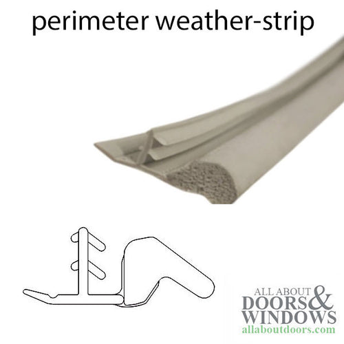 Andersen Casement and Awning Weatherstrip 400 Series CR12 /AR21 - Andersen Casement and Awning Weatherstrip 400 Series CR12 /AR21