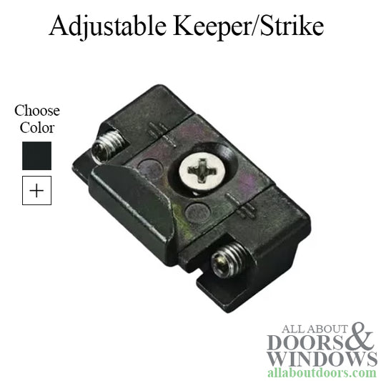 Adjustable Keeper / Strike for window or door