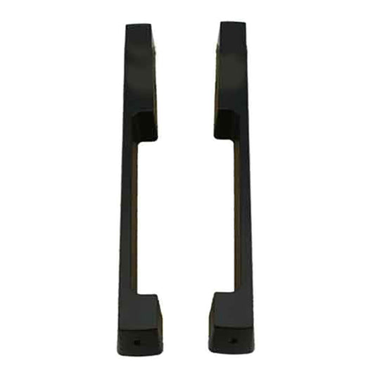 HOPPE Dallas Series Sliding Door Handle Set for HLS9000 Multipoint Locking System Dummy Right Hand Black