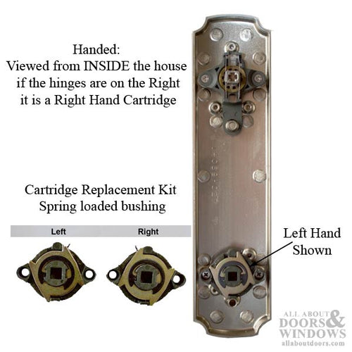 Cartridge Replacement Kit, Spring Loaded Bushing, Pair - Cartridge Replacement Kit, Spring Loaded Bushing, Pair