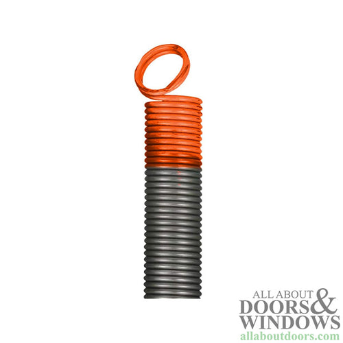 Extension Spring, Overhead Garage Door, 50 pounds - Orange - Extension Spring, Overhead Garage Door, 50 pounds - Orange