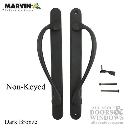 Marvin Center Thumb Traditional Active Non-Keyed Narrow plate - Dark Bronze - Marvin Center Thumb Traditional Active Non-Keyed Narrow plate - Dark Bronze