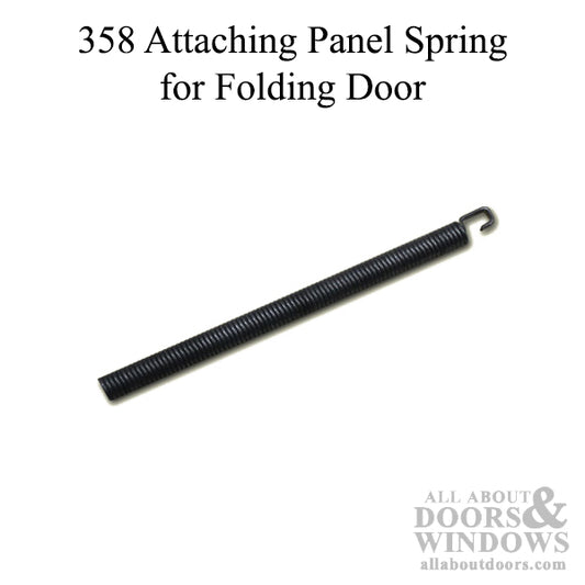 Attaching Panel Spring for Folding Door