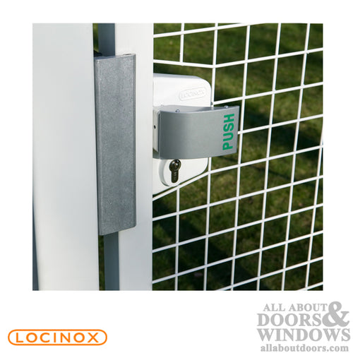 Locinox Push Set for Gates with 2.187 Inch Spindle - Locinox Push Set for Gates with 2.187 Inch Spindle