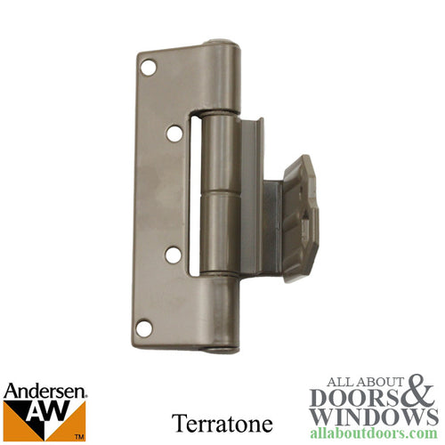 Adjustable Hinge Leaf - Frenchwood Outswing - Right - Terratone - Adjustable Hinge Leaf - Frenchwood Outswing - Right - Terratone