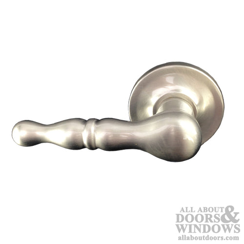 Kwikset Fremont US15 742 FL Left Hand Dummy Lever, Satin Nickel - Kwikset Fremont US15 742 FL Left Hand Dummy Lever, Satin Nickel