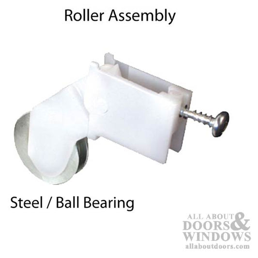 Adjustable Roller Assembly with 1 Inch Steel Wheel for Peach