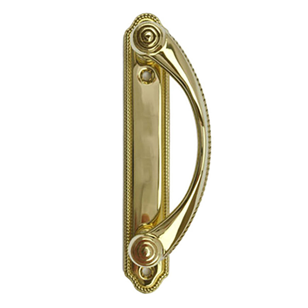 Andersen Whitmore Gliding Door Handle - Right Interior/Left Exterior - Bright Brass - Andersen Whitmore Gliding Door Handle - Right Interior/Left Exterior - Bright Brass