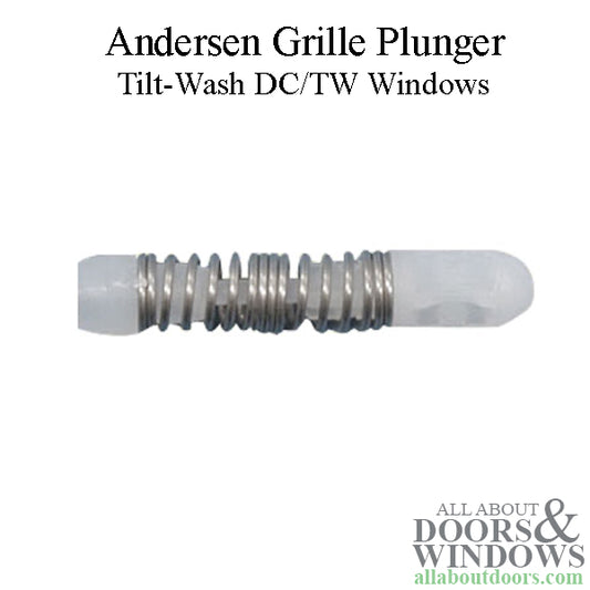 Andersen Tilt-Wash Window Grille Fastener/Plunger, 1-1/8 inch