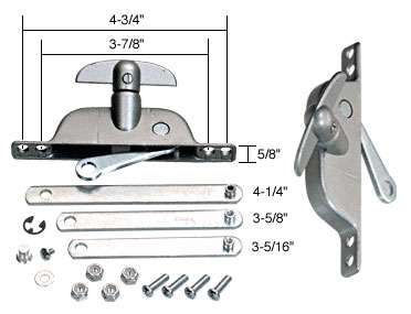 jalousie/ Louver Window Operator, with 3 Link Assort: 3 inch,3-5/