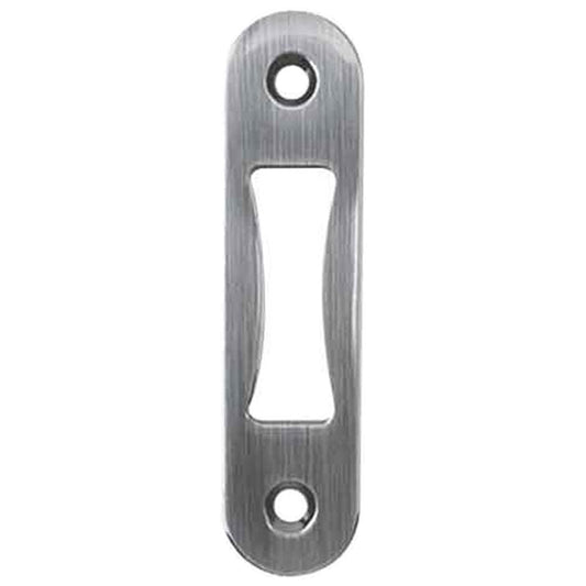 GU Top and Bottom Strike, No Lip for1-3/4 or 2-1/4 Thick Door - Stainless Steel