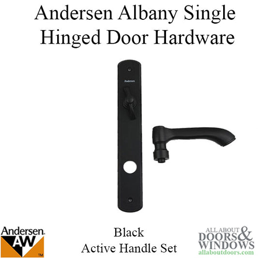 Andersen Albany Door Handle For Andersen Frenchwood Doors Active Door Handle Black