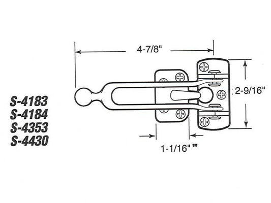 Swing Bar Lock - Edge Guard