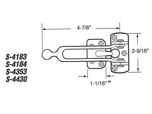 Swing Bar Lock - Edge Guard - Swing Bar Lock - Edge Guard