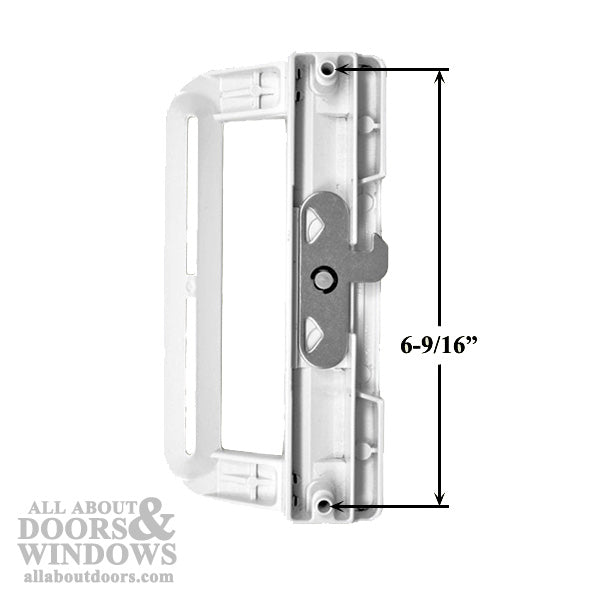 Ideal Security Sliding Patio Door Handle Set - Keyed, Non-Handed - Ideal Security Sliding Patio Door Handle Set - Keyed, Non-Handed