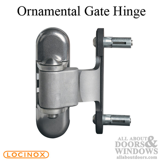 180 Degree 3-Way Ornamental Hinge Pair