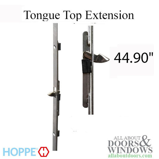 16mm Manual Tongue Top Extension, Tongue @ 45" (1143mm), OA