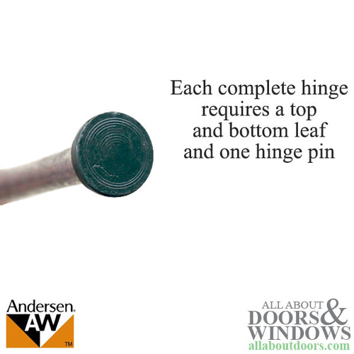 Hinge Pin, Screen Door - Forest Green - Hinge Pin, Screen Door - Forest Green