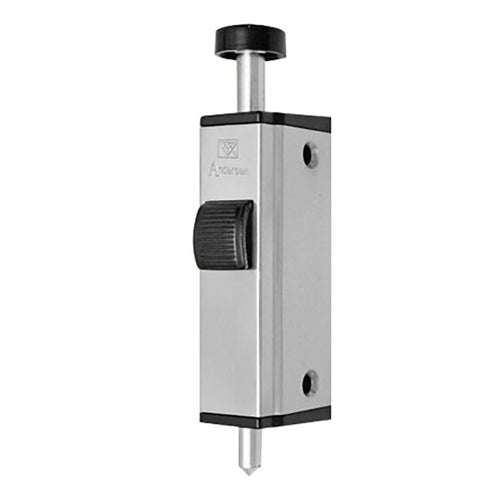 Andersen Auxiliary Foot Bolt Lock for Frenchwood Gliding Door - Polished Chrome - Andersen Auxiliary Foot Bolt Lock for Frenchwood Gliding Door - Polished Chrome