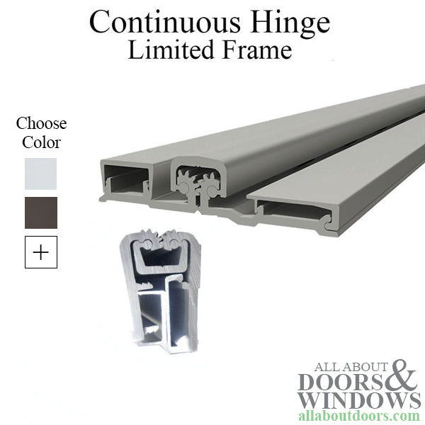 Continuous Hinge,  Full Surface Limited Frame, 95