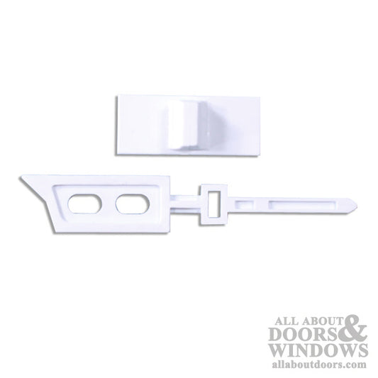 Discontinued Concealed Internal Tilt-In Latch Bolt - White