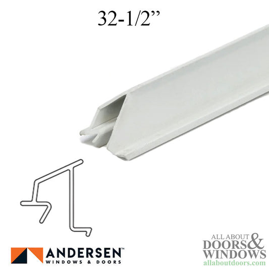 Andersen Glazing Bead, Perma-Shield Improved/E-Z 400 Series, 5/8" CXW1/CP30, 32-1/2" - White