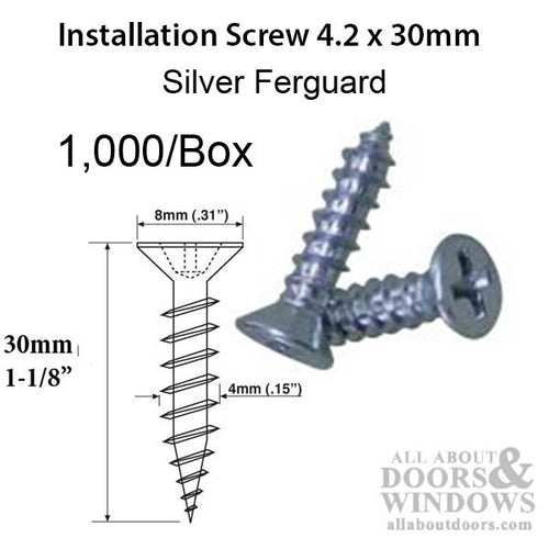 G-U / Ferco Installation screw for Multipoint Locks - G-U / Ferco Installation screw for Multipoint Locks