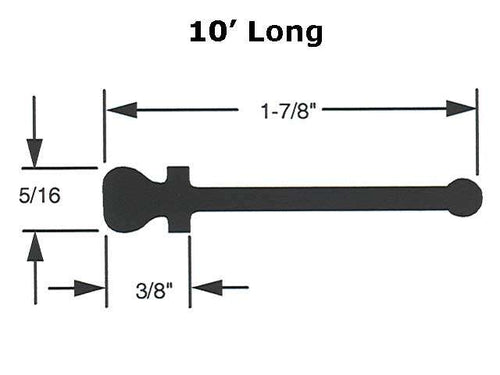 Weatherstrip - Metal Door - 10 Foot - Weatherstrip - Metal Door - 10 Foot