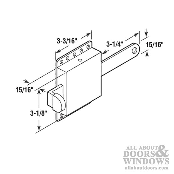 Inside Deadlock for Garage Doors - Inside Deadlock for Garage Doors