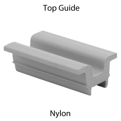 Top Guide - Sliding Windows, Glides / Guides - Nylon - Gray - Top Guide - Sliding Windows, Glides / Guides - Nylon - Gray