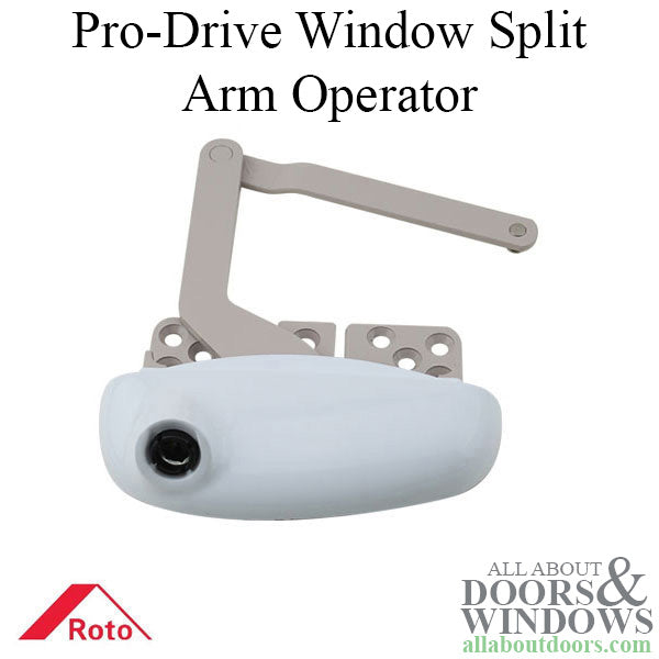 Roto Pro-Drive Split Arm Casement Operator - Right Hand - Roto Pro-Drive Split Arm Casement Operator - Right Hand