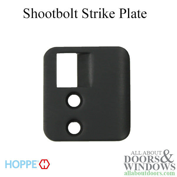 Strike Plate, PS0022R, Shootbolt.1.63 x 1.75 - Oil Rubbed Brass - Strike Plate, PS0022R, Shootbolt.1.63 x 1.75 - Oil Rubbed Brass