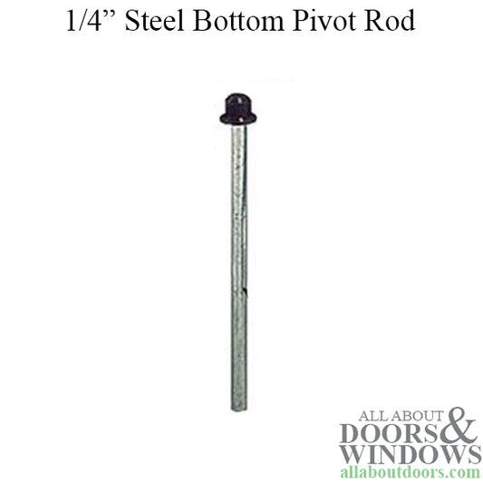 Pivot Rod, 1/4, Bottom