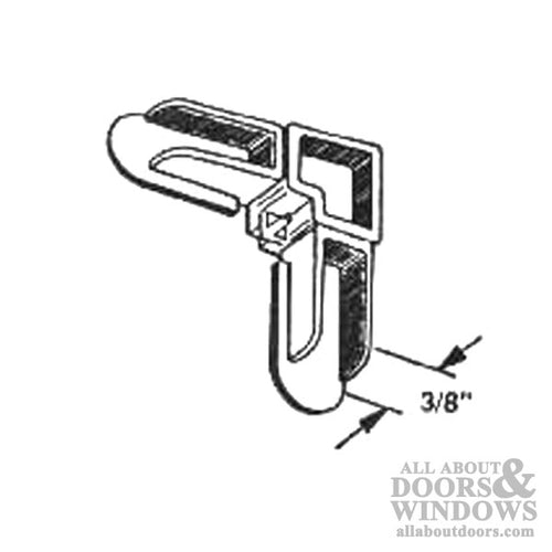 Window Screen Quickie Corner 3/8 Inch Frame - Window Screen Quickie Corner 3/8 Inch Frame