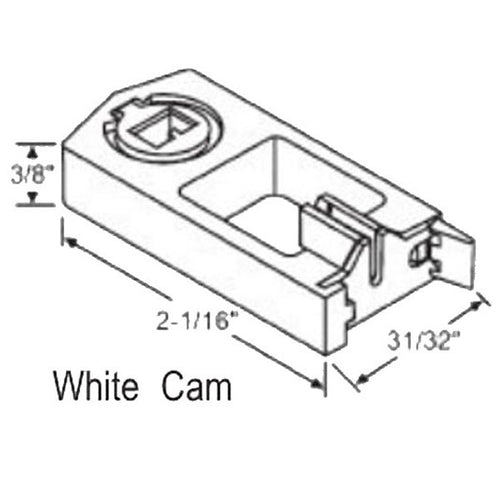 Pivot Lock Balance Shoe, 31/32 x 2-1/16 x 3/8  Small Tilt - Pivot Lock Balance Shoe, 31/32 x 2-1/16 x 3/8  Small Tilt